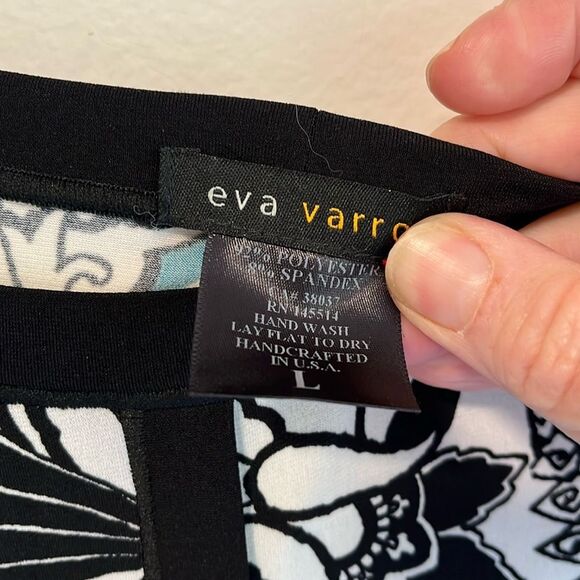 Excellent Condition Large Eva Varro Asymmetrical Sheath Dress with Cap Sleeves - Picture 4 of 4